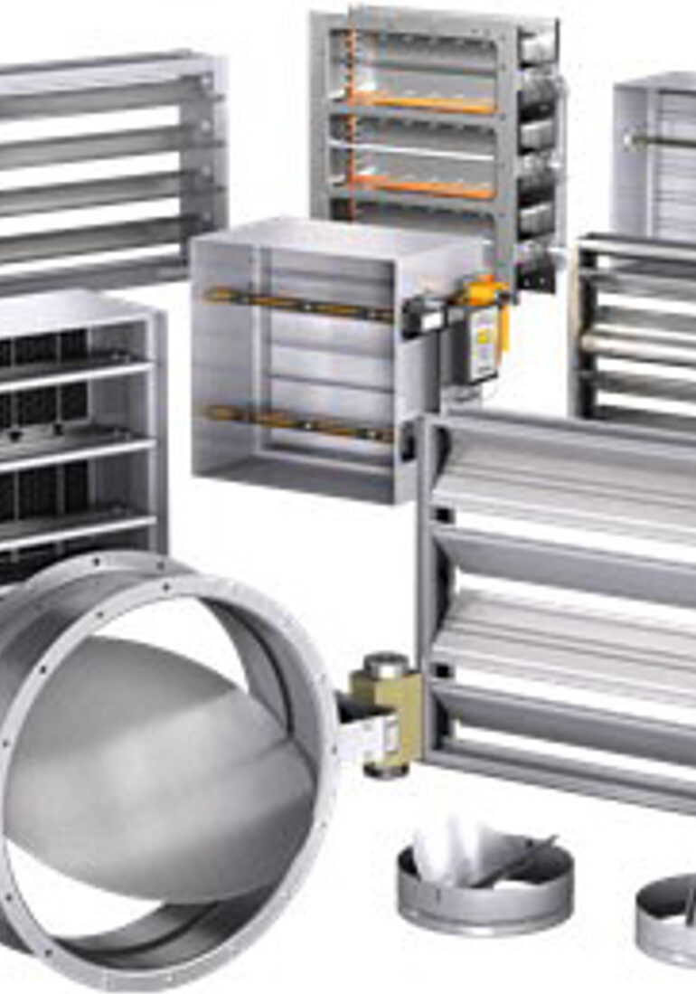 بررسی تخصصی دمپرها ی تهویه مطبوع | عملکرد و کاربرد