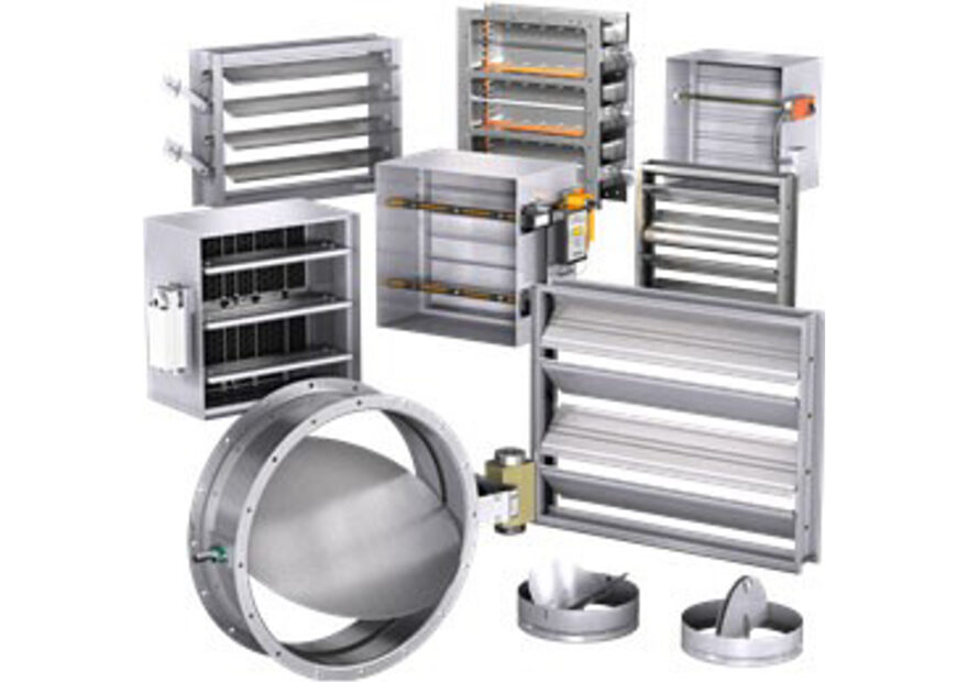 دمپر های تهویه مطبوع؛ انواع، کاربردها و مزایای استفاده در سیستم‌های هوارسانی