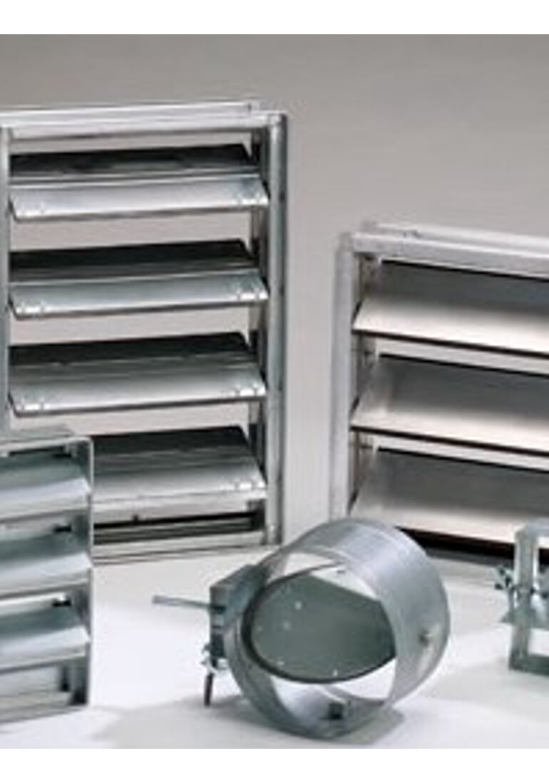 کنترل هوشمند جریان هوا با دمپرهای موتوری در سیستم‌های مدرن HVAC