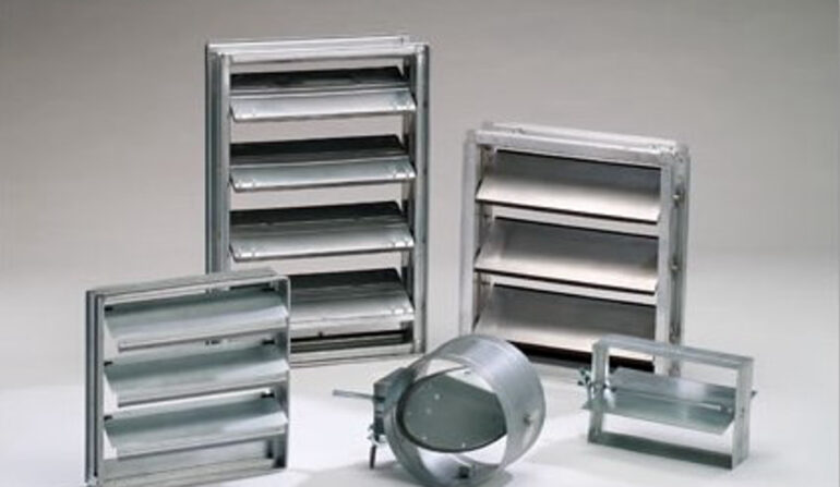 کنترل جریان هوا با دمپرهای مدرن