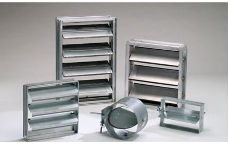 اجزای دمپرها و معیارهای انتخاب در پروژه‌های تهویه