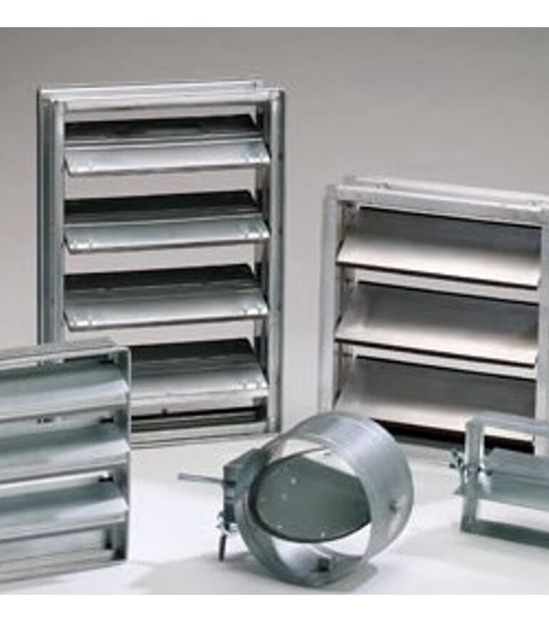 کنترل جریان هوا با دمپرهای مدرن