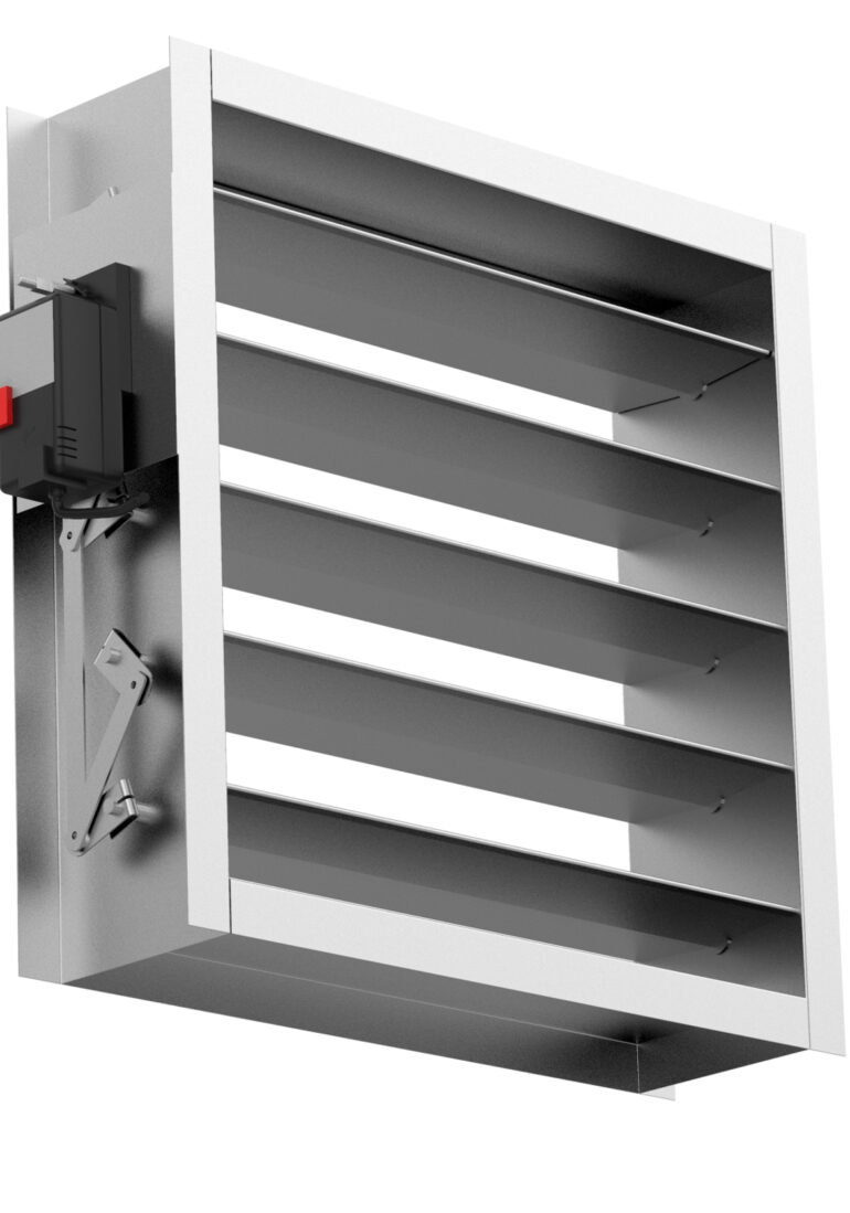 دمپرهای موتوری: مکانیزم عملکرد، انواع محرک و نکات نصب اصولی