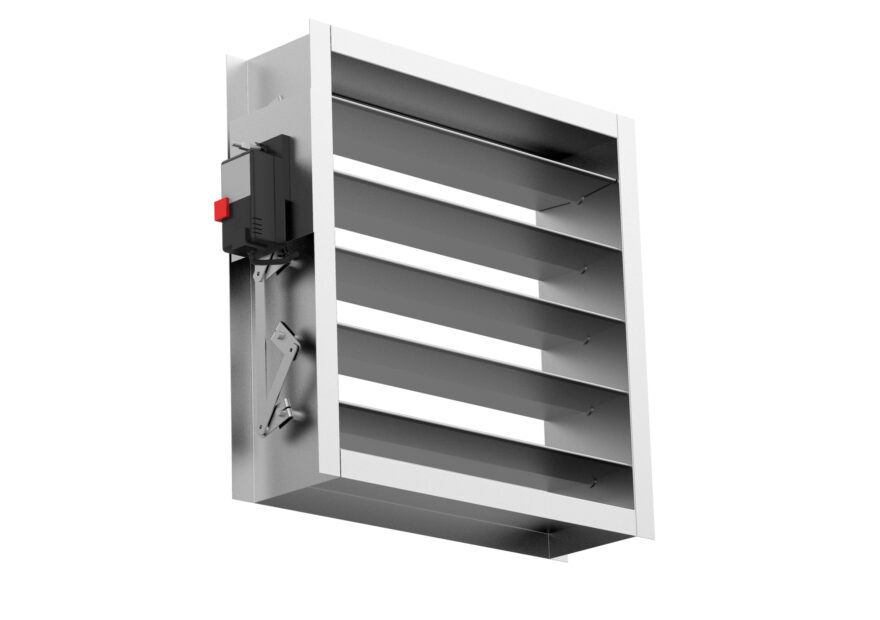 دمپرهای موتوری: مکانیزم عملکرد، انواع محرک و نکات نصب اصولی