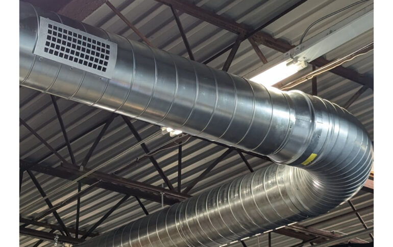 کانال اسپیرال در HVAC