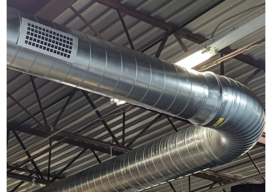 کانال اسپیرال در HVAC