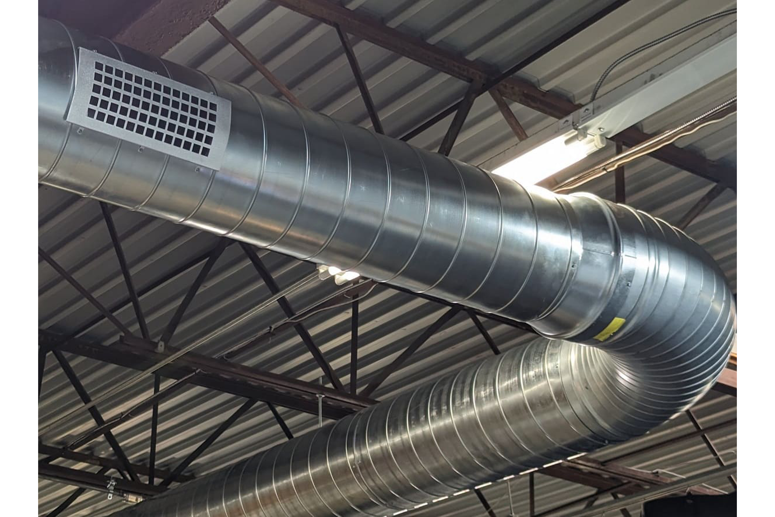 کانال اسپیرال در HVAC