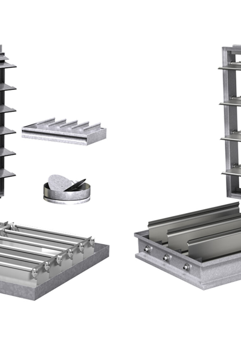 دمپرهای صنعتی: کاربرد و عملکرد