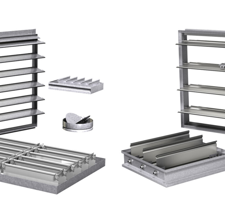 دمپرها ی صنعتی؛ انواع، ویژگی‌ها و موارد کاربرد