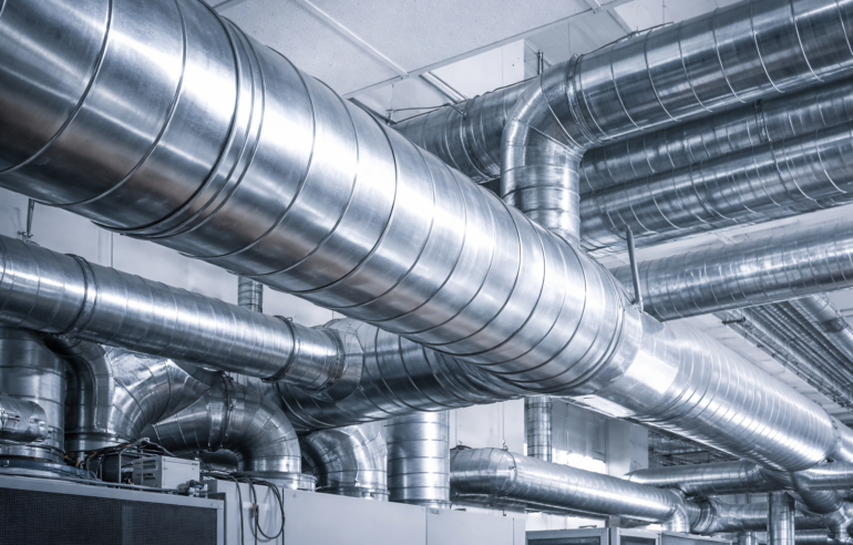 کانال اسپیرال در سیستم‌های تهویه