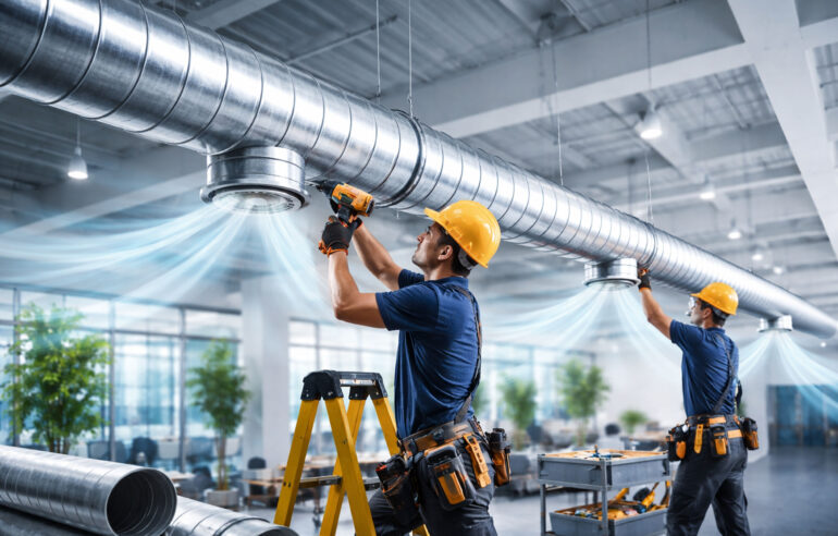 نصب سریع کانال اسپیرال