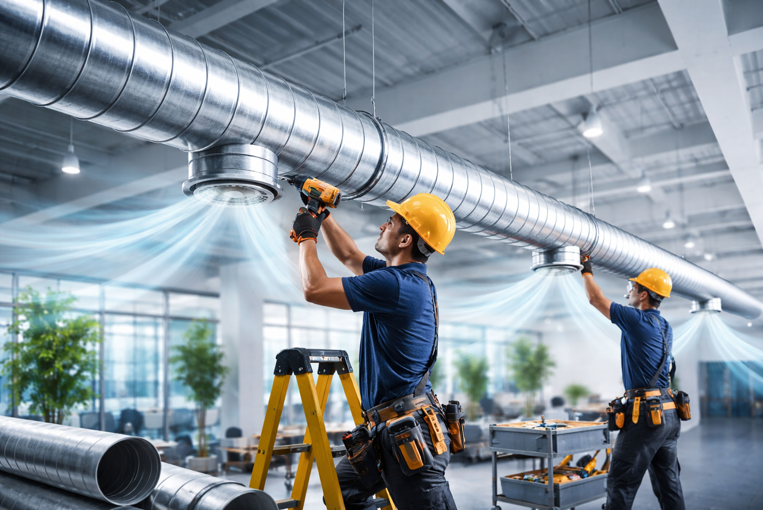 نصب سریع کانال اسپیرال